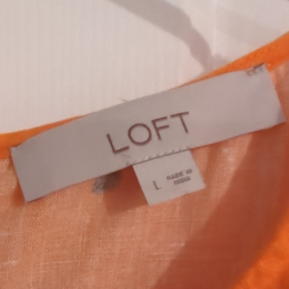 Loft Lily Button Back Flutter Top, Large - image 2